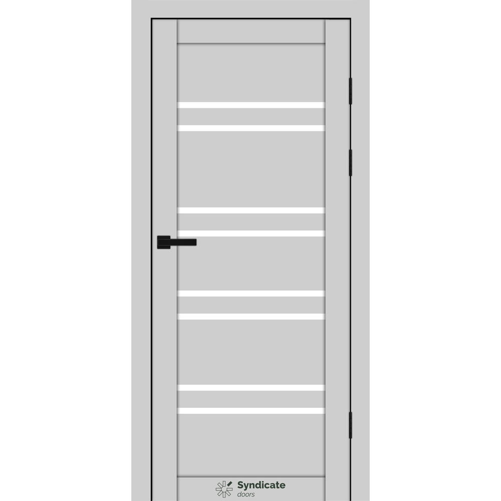 Міжкімнатні двері Syndicate Doors SD-PVC-118 сатин